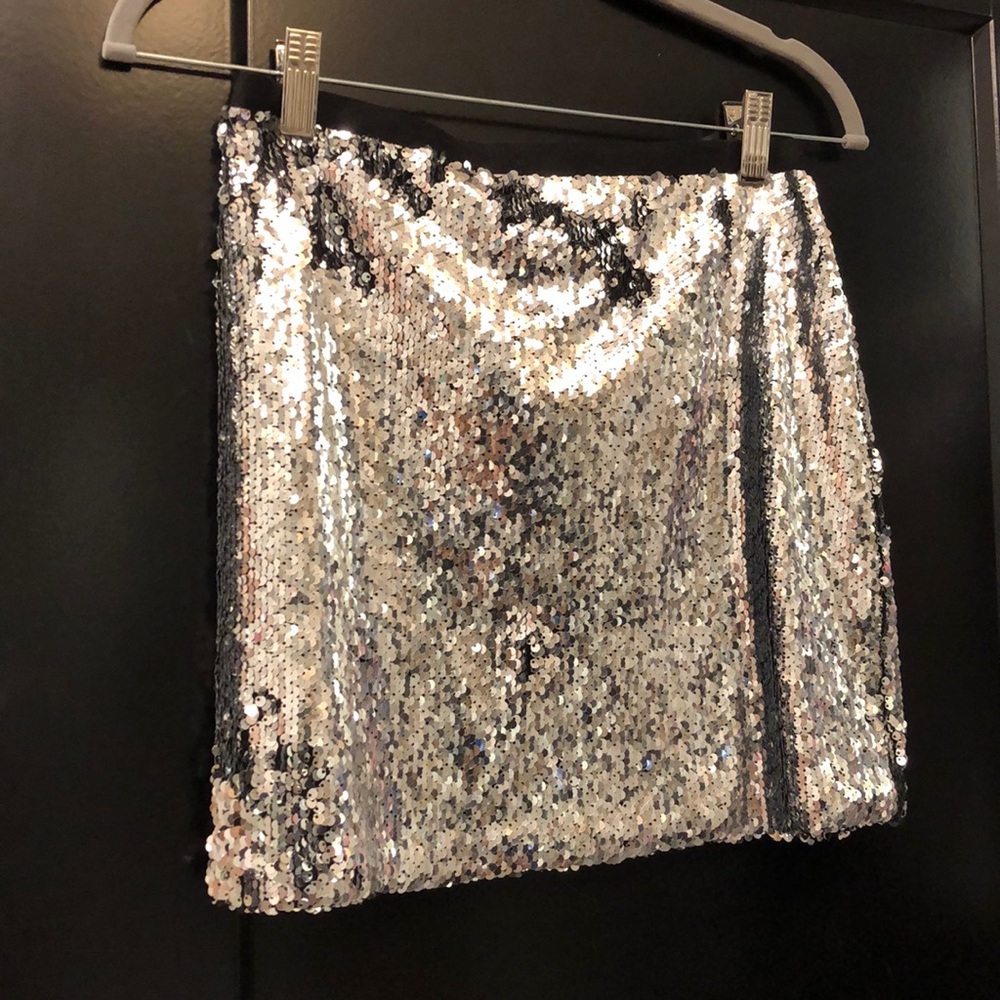 Top Shop sequin skirt